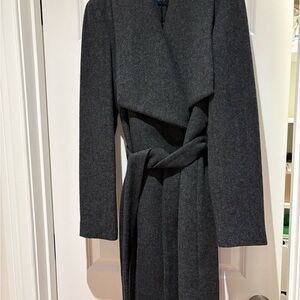 NWT Cole Haan Grey Wool Coat
